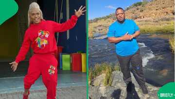 "You deserve an award": Man recreates Somizi’s Mhlongo iconic Durban July 2025 look, SA impressed