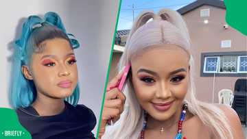 Babes Wodumo washes her late hubby's clothes, SA reacts: "I love your healing process pace"