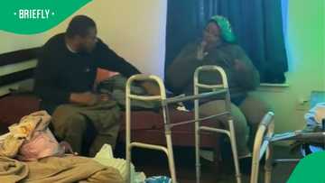 Woman's deaf mom argues with her boyfriend in TikTok video