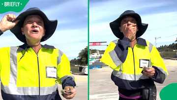 "You're a blessing": Mzansi reacts as BI Phakathi leaves single mom car guard in tears with huge tip