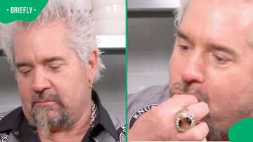 Guy Fieri tries pap, wors and chakalaka at SA-owned restaurant, Mzansi loves his verdict