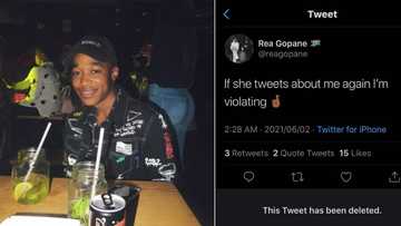 YouTuber Rea Gopane hints at coming for Bonang Matheba again