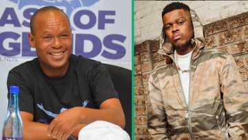 Kaizer Chiefs legend Jabu Mahlangu praises Murdah Bongz: "Keep pushing and giving us great music"