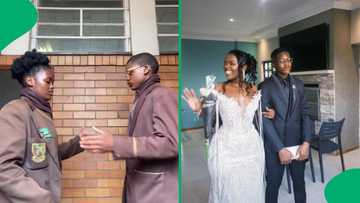 "I wasn't ready": Matric learner's matric dance outfit slays in transition video