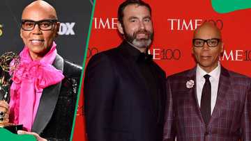 How tall is RuPaul out of drag? His real height and how it compares to his husband, Georges LeBar