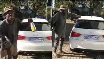 Moruti Gucci talks wealth, money and washing car with champagne