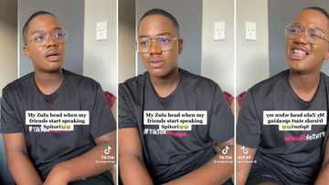 Mzansi reacts to Banele Ndaba's funny TikTok video speaking Spitori