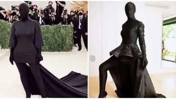 On air personality's Kim Kardashian inspired masked look at AMVCA sparks reactions on social media