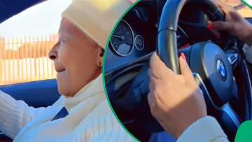 "A real law abiding Senior citizen": Gogo races in luxurious BMW sports car