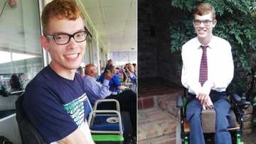 'Well done, Ross': Student with cerebral palsy graduates with 14 distinctions