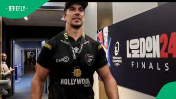 Eben Etzebeth turns heads at glamorous R5 million Maybach launch