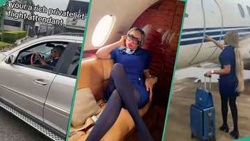 Rich flight attendant who drives expensive car answers those questioning source of income