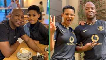 Gail Mabalane beams as Kabelo Mabalane marks 21 years of sobriety, Mzansi fans motivated