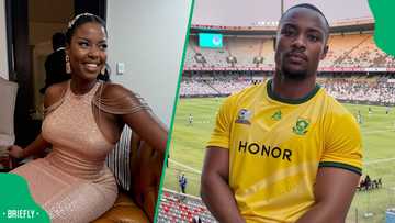 Photos: Actor Zamani Mbatha and singer Azana celebrate Heritage Day at World's Biggest Braai event