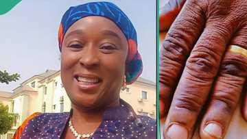 "Since 1976": Nigerian woman who has worn her wedding ring for 48 years, flaunts it in viral video