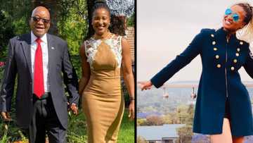 "Poor ubaba": Duduzile Zuma has lunch with dad Jacob, says she's not getting married any time soon