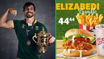 KFC South Africa honours Springboks' hero Eben Etzebeth with 'Elizabedi' bundle, Mzansi loving it