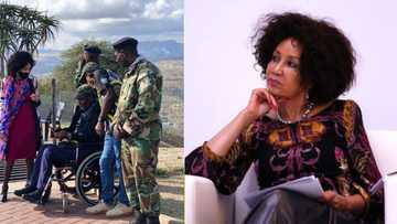 South African woman shades Minister Lindiwe Sisulu: "Serving looks but never the public"