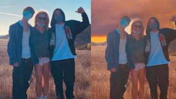 Britney Spears: Singer posts cute photos with her teenage sons