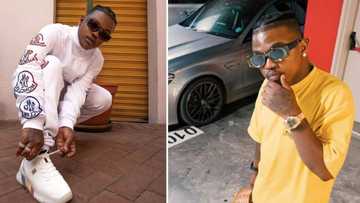 'Ke Star' hitmaker Focalistic accused of wearing a fake Rolex watch, fans react: "Bet he bought it on Alibaba"