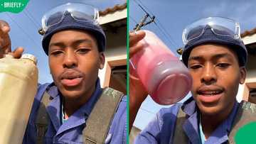 “Thanks for the plug”: Mzansi gent reveals earnings from grass cutting hustle in TikTok video