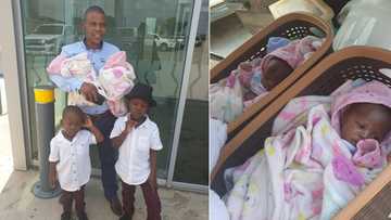 Grieving husband appeals for Mzansi's help to raise his 4 children