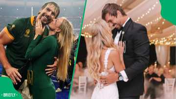 Etzebeth and Anlia celebrate 2nd wedding anniversary with heartfelt messages, SA cheers them