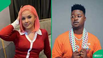Mlindo The Vocalist causes a stir with new picture with baby mama Taylor Allison after abuse scandal