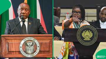Cyril Ramaphosa unhappy with Nobuhle Nkabane over parliamentary conduct, SA says she'll be promoted