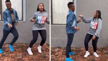 TikTok video of father and daughter doing amapiano dance challenge, Mzansi appreciates their bond