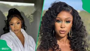 Minnie Dlamini's old TikTok dance video trends amid MacG drama, SA gushes: "This woman is so gorgeous"