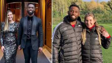 Siya Kolisi and his gorgeous wife Rachel clean up nicely as they take on Paris: Mzansi swoons over the couple