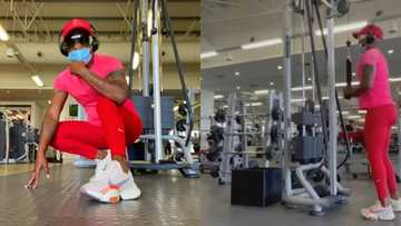 Pumping iron: Somizi hits the gym, flexes his 48-year-old body for his fans