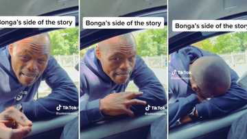Bonga Sithole explains on TikTok that people in rehab were surprising him, that is why he had to break free