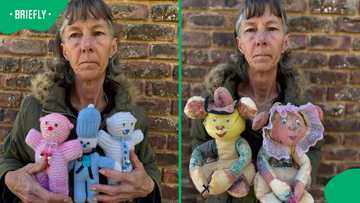 Mzansi touched as unemployed woman turns handmade crochet toys into survival hustle