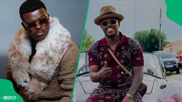 Photos: South African music producer Murdah Bongz shows off his new hairstyle