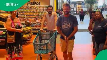 2 Men take on Checkers Trolley dash in TikTok video and leave South Africa disappointed