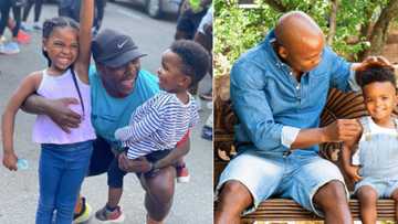 Mzansi musician Kabelo Mabalane shares adorable video of his son singing
