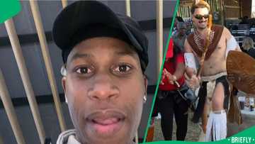 "Trump caused this!": Eswatini men embrace Zulu culture at Bushfire Festival with traditional dance
