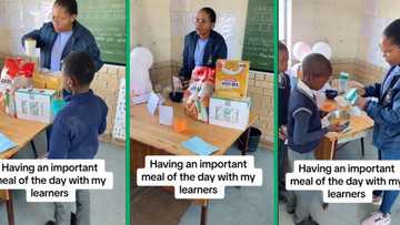 South African teacher feeds pupils breakfast before school in heartwarming TikTok, SA inspired