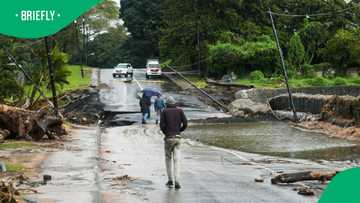 KwaZulu-Natal community worried after man washed away during floods