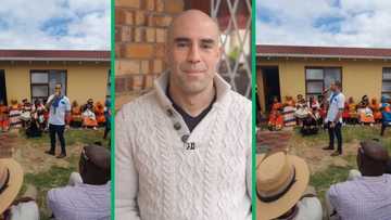 White man's impressive Xhosa wedding speech at close friend's wedding wins love on TikTok