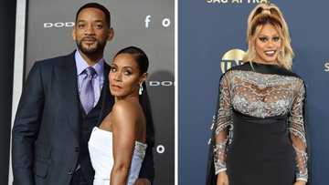 Laverne Cox puts Will & Jada Pinkett Smith in awkward situation in video: "To more entanglements"