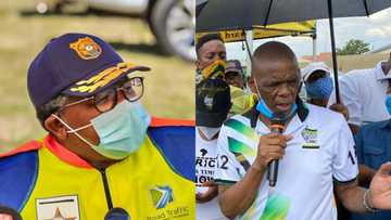 Fikile Mbalula reprimands taxi boss for supporting Ace Magashule