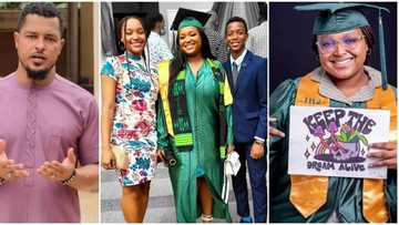 Proud dad: Actor Van Vicker celebrates 1st daughter as she graduates with flying colours, gets UK university