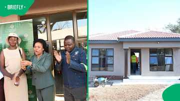 Phophi Ramathuba gifts family of formerly conjoined twins a house