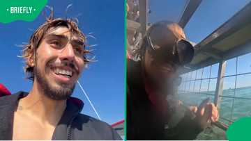 Jason Vanpoppal climbed into a cage surrounded by sharks, then SA started planning his next adventure
