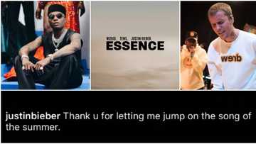 Justin Bieber thanks African singer Wizkid for featuring in 'Essence' remix, calls it "song of the summer"