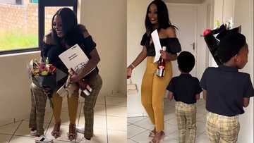 Mom and Boys Enter Their New Home in Style, Mzansi Reacts: ‘Best Moment Ever’