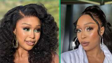 Minnie Dlamini carries son Netha on her back in sweet picture: SA reacts: "You look really lonely"